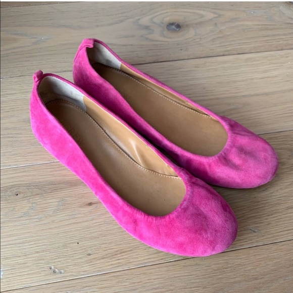 J. Crew Anya Suede Ballet Flat - Picture 2 of 3